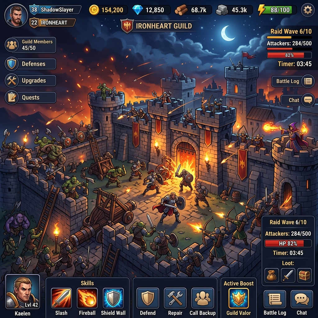 Defend Against Raids